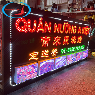bảng hiệu quảng cáo đèn led
