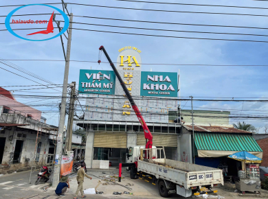 thi công bảng hiệu quảng cáo
