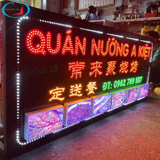 bảng hiệu quảng cáo đèn led